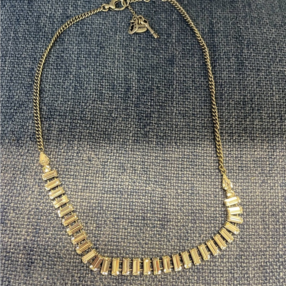 Elegant Gold and Silver Necklace